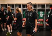 26 June 2025; Erin Healy of Republic of Ireland before the women's international friendly match between the USA and Republic of Ireland at Dick’s Sporting Goods Park in Commerce City, Colorado, USA. Photo by Stephen McCarthy/Sportsfile