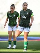 26 June 2025; Ellen Molloy of Republic of Ireland before the women's international friendly match between the USA and Republic of Ireland at Dick’s Sporting Goods Park in Commerce City, Colorado, USA. Photo by Stephen McCarthy/Sportsfile