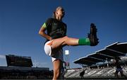 26 June 2025; Ruesha Littlejohn of Republic of Ireland before the women's international friendly match between the USA and Republic of Ireland at Dick’s Sporting Goods Park in Commerce City, Colorado, USA. Photo by Stephen McCarthy/Sportsfile