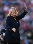 26 June 2025; United States head coach Emma Hayes during the women's international friendly match between the USA and Republic of Ireland at Dick’s Sporting Goods Park in Commerce City, Colorado, USA. Photo by Stephen McCarthy/Sportsfile