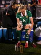 26 June 2025; Megan Connolly of Republic of Ireland after the women's international friendly match between the USA and Republic of Ireland at Dick’s Sporting Goods Park in Commerce City, Colorado, USA. Photo by Stephen McCarthy/Sportsfile