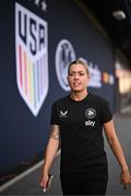 26 June 2025; Denise O’Sullivan of Republic of Ireland before the women's international friendly match between the USA and Republic of Ireland at Dick’s Sporting Goods Park in Commerce City, Colorado, USA. Photo by Stephen McCarthy/Sportsfile