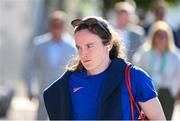 26 June 2025; Rose Lavelle of United States arrives for the women's international friendly match between the USA and Republic of Ireland at Dick’s Sporting Goods Park in Commerce City, Colorado, USA. Photo by Stephen McCarthy/Sportsfile
