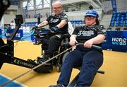 27 June 2025; Competitors during the Fitness Inclusion Games by IWA at the Sport Ireland Indoor Arena on the National Sports Campus in Dublin. Photo by David Fitzgerald/Sportsfile