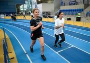 27 June 2025; Competitors during the Fitness Inclusion Games by IWA at the Sport Ireland Indoor Arena on the National Sports Campus in Dublin. Photo by David Fitzgerald/Sportsfile