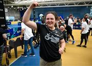 27 June 2025; Competitors during the Fitness Inclusion Games by IWA at the Sport Ireland Indoor Arena on the National Sports Campus in Dublin. Photo by David Fitzgerald/Sportsfile