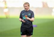 26 June 2025; Republic of Ireland performance coach Holly Pickett during the women's international friendly match between the USA and Republic of Ireland at Dick’s Sporting Goods Park in Commerce City, Colorado, USA. Photo by Stephen McCarthy/Sportsfile