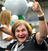 27 June 2025; Competitors receive their medals after the Fitness Inclusion Games by IWA at the Sport Ireland Indoor Arena on the National Sports Campus in Dublin. Photo by David Fitzgerald/Sportsfile