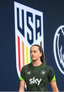 26 June 2025; Anna Patten of Republic of Ireland before the women's international friendly match between the USA and Republic of Ireland at Dick’s Sporting Goods Park in Commerce City, Colorado, USA. Photo by Stephen McCarthy/Sportsfile