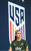 26 June 2025; Erin Healy of Republic of Ireland before the women's international friendly match between the USA and Republic of Ireland at Dick’s Sporting Goods Park in Commerce City, Colorado, USA. Photo by Stephen McCarthy/Sportsfile