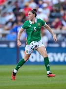 26 June 2025; Lucy Quinn of Republic of Ireland during the women's international friendly match between the USA and Republic of Ireland at Dick’s Sporting Goods Park in Commerce City, Colorado, USA. Photo by Stephen McCarthy/Sportsfile