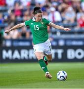 26 June 2025; Lucy Quinn of Republic of Ireland during the women's international friendly match between the USA and Republic of Ireland at Dick’s Sporting Goods Park in Commerce City, Colorado, USA. Photo by Stephen McCarthy/Sportsfile