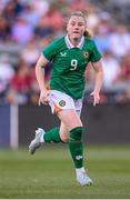 26 June 2025; Amber Barrett of Republic of Ireland during the women's international friendly match between the USA and Republic of Ireland at Dick’s Sporting Goods Park in Commerce City, Colorado, USA. Photo by Stephen McCarthy/Sportsfile
