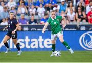 26 June 2025; Amber Barrett of Republic of Ireland during the women's international friendly match between the USA and Republic of Ireland at Dick’s Sporting Goods Park in Commerce City, Colorado, USA. Photo by Stephen McCarthy/Sportsfile