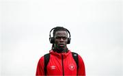 27 June 2025; Wilson Waweru of Sligo Rovers before the SSE Airtricity Men's Premier Division match between Bohemians and Sligo Rovers at Dalymount Park in Dublin. Photo by Seb Daly/Sportsfile