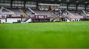 27 June 2025; A general view of the main stand before the SSE Airtricity Men's Premier Division match between Galway United and Shelbourne at Eamonn Deacy Park in Galway. Photo by Piaras Ó Mídheach/Sportsfile
