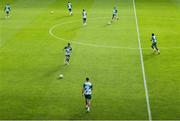 27 June 2025; Shamrock Rovers players warm up before the SSE Airtricity Men's Premier Division match between Shamrock Rovers and Waterford at Tallaght Stadium in Dublin. Photo by Thomas Flinkow/Sportsfile