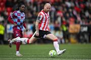27 June 2025; Mark Connolly of Derry City during the SSE Airtricity Men's Premier Division match between Derry City and Drogheda United at The Ryan McBride Brandywell Stadium in Derry. Photo by Shauna Clinton/Sportsfile