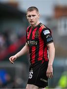 27 June 2025; Ross Tierney of Bohemians during the SSE Airtricity Men's Premier Division match between Bohemians and Sligo Rovers at Dalymount Park in Dublin. Photo by Seb Daly/Sportsfile