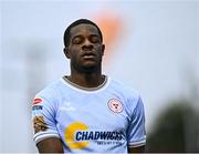27 June 2025; Mipo Odubeko of Shelbourne reacts after a missed chance during the SSE Airtricity Men's Premier Division match between Galway United and Shelbourne at Eamonn Deacy Park in Galway. Photo by Piaras Ó Mídheach/Sportsfile