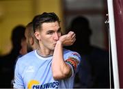 27 June 2025; Sean Boyd of Shelbourne before the SSE Airtricity Men's Premier Division match between Galway United and Shelbourne at Eamonn Deacy Park in Galway. Photo by Piaras Ó Mídheach/Sportsfile