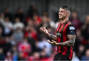 27 June 2025; Rob Cornwall of Bohemians during the SSE Airtricity Men's Premier Division match between Bohemians and Sligo Rovers at Dalymount Park in Dublin. Photo by Seb Daly/Sportsfile