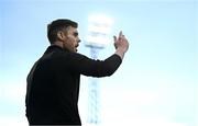 27 June 2025; Sligo Rovers manager John Russell during the SSE Airtricity Men's Premier Division match between Bohemians and Sligo Rovers at Dalymount Park in Dublin. Photo by Seb Daly/Sportsfile