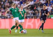 26 June 2025; Megan Connolly of Republic of Ireland during the women's international friendly match between the USA and Republic of Ireland at Dick’s Sporting Goods Park in Commerce City, Colorado, USA. Photo by Stephen McCarthy/Sportsfile