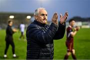 27 June 2025; Galway United manager John Caulfield after the drawn SSE Airtricity Men's Premier Division match between Galway United and Shelbourne at Eamonn Deacy Park in Galway. Photo by Piaras Ó Mídheach/Sportsfile