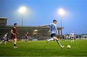 27 June 2025; Sean Gannon of Shelbourne during the SSE Airtricity Men's Premier Division match between Galway United and Shelbourne at Eamonn Deacy Park in Galway. Photo by Piaras Ó Mídheach/Sportsfile