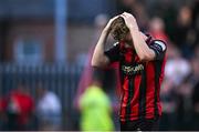 27 June 2025; Rhys Brennan of Bohemians after the SSE Airtricity Men's Premier Division match between Bohemians and Sligo Rovers at Dalymount Park in Dublin. Photo by Seb Daly/Sportsfile