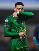 27 June 2025; Jake Mulraney of St Patrick's Athletic after the SSE Airtricity Men's Premier Division match between Cork City and St Patrick's Athletic at Turner's Cross in Cork. Photo by Brendan Moran/Sportsfile