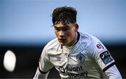 27 June 2025; Owen Elding of Sligo Rovers during the SSE Airtricity Men's Premier Division match between Bohemians and Sligo Rovers at Dalymount Park in Dublin. Photo by Seb Daly/Sportsfile