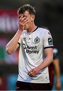 27 June 2025; Daire Patton of Sligo Rovers during the SSE Airtricity Men's Premier Division match between Bohemians and Sligo Rovers at Dalymount Park in Dublin. Photo by Seb Daly/Sportsfile