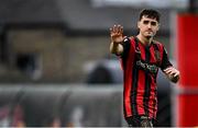 27 June 2025; Dawson Devoy of Bohemians during the SSE Airtricity Men's Premier Division match between Bohemians and Sligo Rovers at Dalymount Park in Dublin. Photo by Seb Daly/Sportsfile