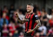 27 June 2025; Rob Cornwall of Bohemians during the SSE Airtricity Men's Premier Division match between Bohemians and Sligo Rovers at Dalymount Park in Dublin. Photo by Seb Daly/Sportsfile