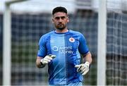 27 June 2025; Sligo Rovers goalkeeper Sam Sargeant during the SSE Airtricity Men's Premier Division match between Bohemians and Sligo Rovers at Dalymount Park in Dublin. Photo by Seb Daly/Sportsfile