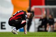 27 June 2025; Ross Tierney of Bohemians during the SSE Airtricity Men's Premier Division match between Bohemians and Sligo Rovers at Dalymount Park in Dublin. Photo by Seb Daly/Sportsfile