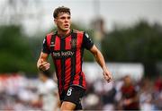 27 June 2025; Dayle Rooney of Bohemians during the SSE Airtricity Men's Premier Division match between Bohemians and Sligo Rovers at Dalymount Park in Dublin. Photo by Seb Daly/Sportsfile
