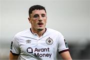 27 June 2025; Reece Hutchinson of Sligo Rovers during the SSE Airtricity Men's Premier Division match between Bohemians and Sligo Rovers at Dalymount Park in Dublin. Photo by Seb Daly/Sportsfile