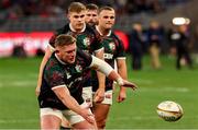 28 June 2025; Tadhg Furlong of British & Irish Lions warms up before the tour match between Western Force and the British & Irish Lions at Optus Stadium in Perth, Australia. Photo by Steve Christo/Sportsfile