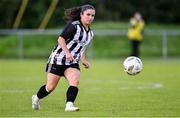 27 June 2025; Naima Chemaou of Whitehall Rangers during the Sports Direct Women's FAI Cup first round match between Newbridge Town and Whitehall at Greenogue Park in Dublin. Photo by Stephen Marken/Sportsfile