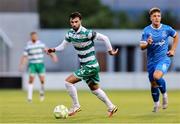 27 June 2025; Danny Mandroiu of Shamrock Rovers during the SSE Airtricity Men's Premier Division match between Shamrock Rovers and Waterford at Tallaght Stadium in Dublin. Photo by Thomas Flinkow/Sportsfile