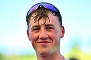 28 June 2025; Tiarnán O'Donnell of Ireland after the PR3 Mixed Double Sculls Final during the 2025 World Rowing Cup at Rotsee in Lucerne, Switzerland. Photo by Benedict Tufnell/Sportsfile