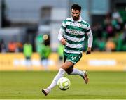 27 June 2025; Danny Mandroiu of Shamrock Rovers during the SSE Airtricity Men's Premier Division match between Shamrock Rovers and Waterford at Tallaght Stadium in Dublin. Photo by Thomas Flinkow/Sportsfile