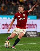 28 June 2025; Finn Russell of British & Irish Lions kicks a conversion during the tour match between Western Force and the British & Irish Lions at Optus Stadium in Perth, Australia. Photo by Steve Christo/Sportsfile