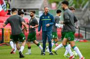27 June 2025; Cork City assistant manager David Meyler before the SSE Airtricity Men's Premier Division match between Cork City and St Patrick's Athletic at Turner's Cross in Cork. Photo by Brendan Moran/Sportsfile