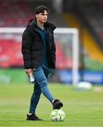 27 June 2025; Benny Couto of Cork City before the SSE Airtricity Men's Premier Division match between Cork City and St Patrick's Athletic at Turner's Cross in Cork. Photo by Brendan Moran/Sportsfile