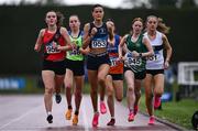 28 June 2025; A general view of the field in the Girls Under 19 3000m day one of the 123.ie National Juveniles Track & Field Championships at Tullamore Harriers Athletics Club in Offaly. Photo by Ben McShane/Sportsfile