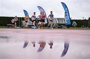28 June 2025; A view of the field in the U17 Boys 3000m during day one of the 123.ie National Juveniles Track & Field Championships at Tullamore Harriers Athletics Club in Offaly. Photo by Ben McShane/Sportsfile